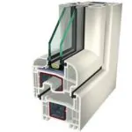 Bianco ral 9001 Folyo Kaplama Agaoglu WinLIFE Gealan Pvc Pencere Kapi Sistemleri
